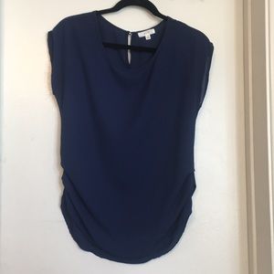 Navy blue blouse